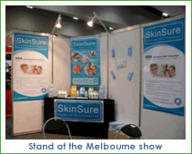 Proarma's SkinSure stand at the Melbourne Show